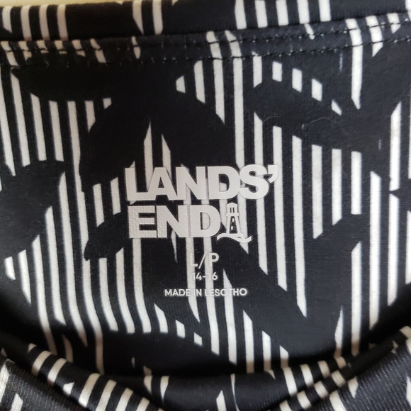 Lands End Floral Leggings - Picture 3 of 4